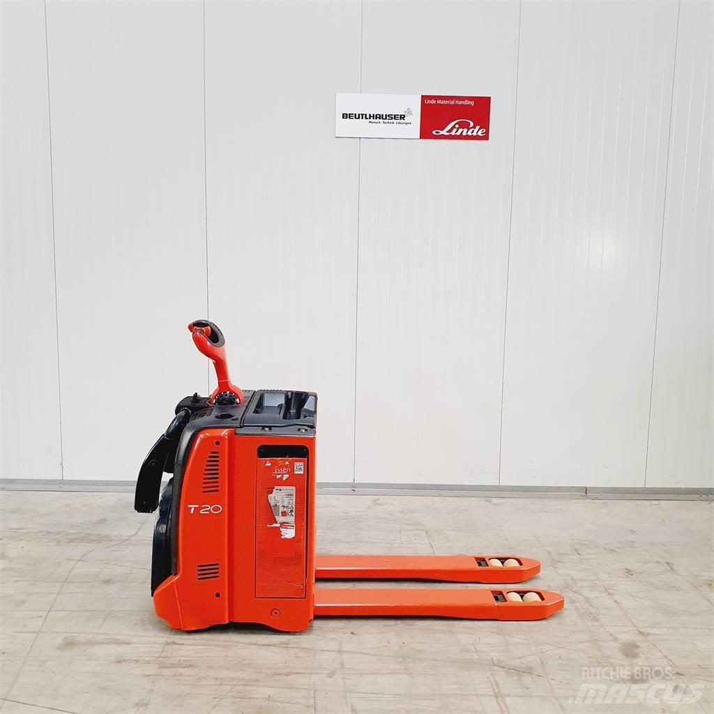 Linde T20AP kurz Lavansiirtotrukit