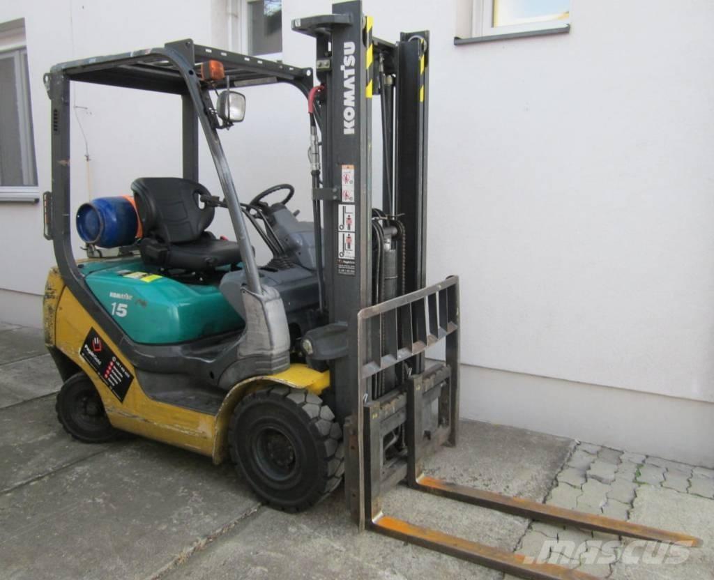 Komatsu FG 15 HT-20 Nestekaasutrukit