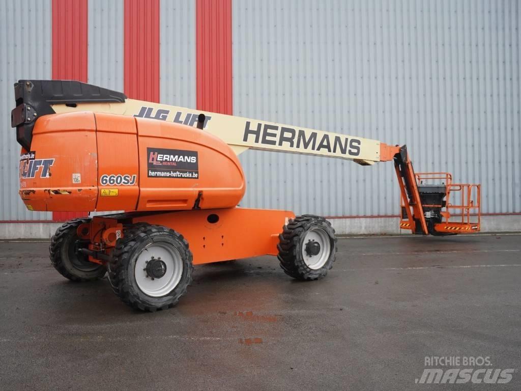 JLG 660 SJ Teleskooppipuominostimet
