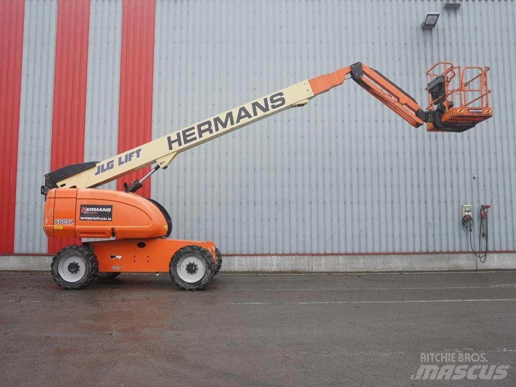JLG 660 SJ Teleskooppipuominostimet