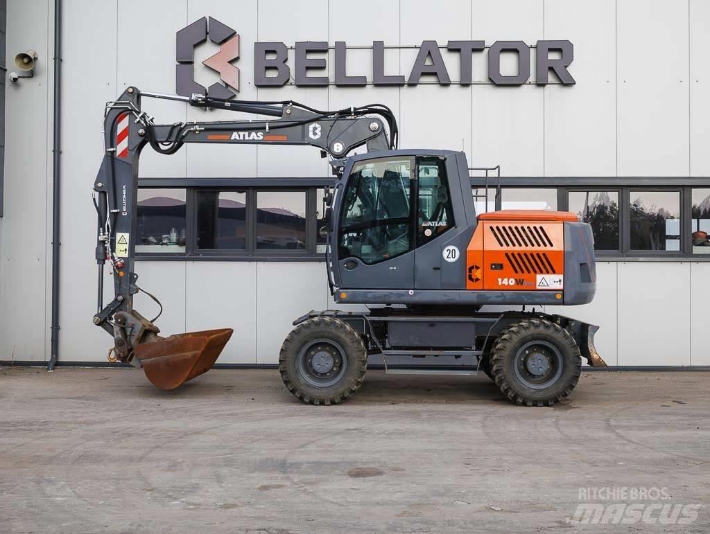 Atlas 140 W Pyöräkaivukoneet