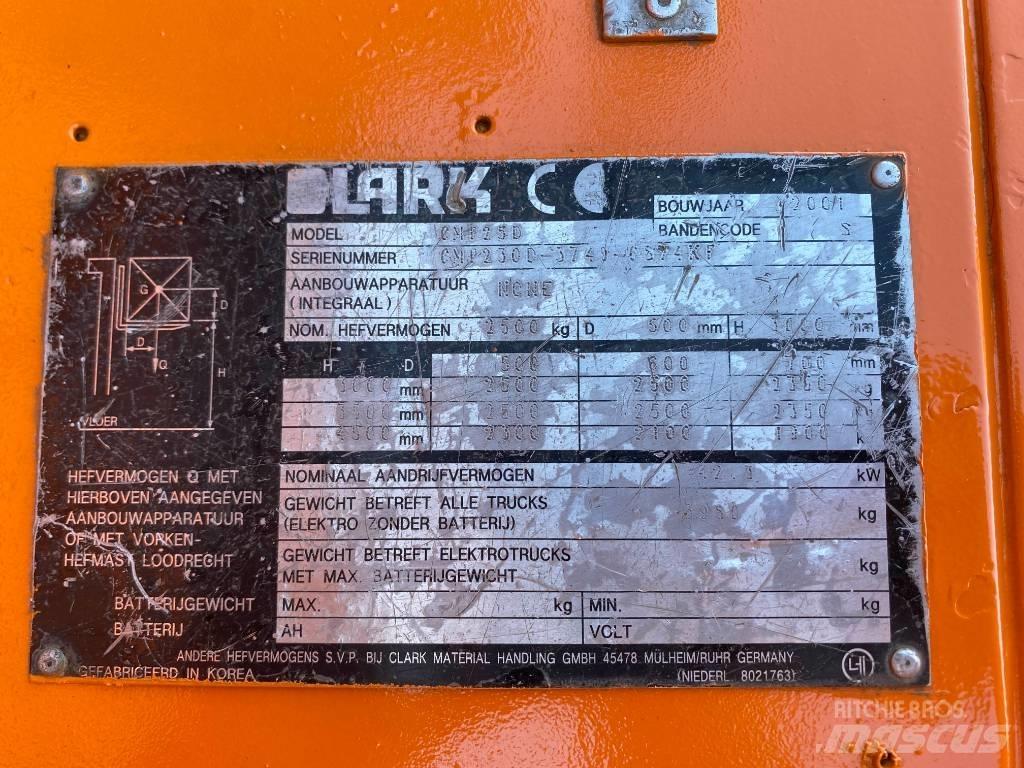 Clark CMP 25 Dieseltrukit
