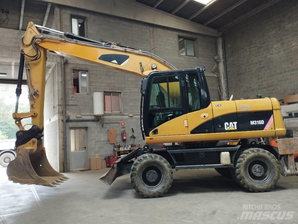 CAT M 316 D Pyöräkaivukoneet