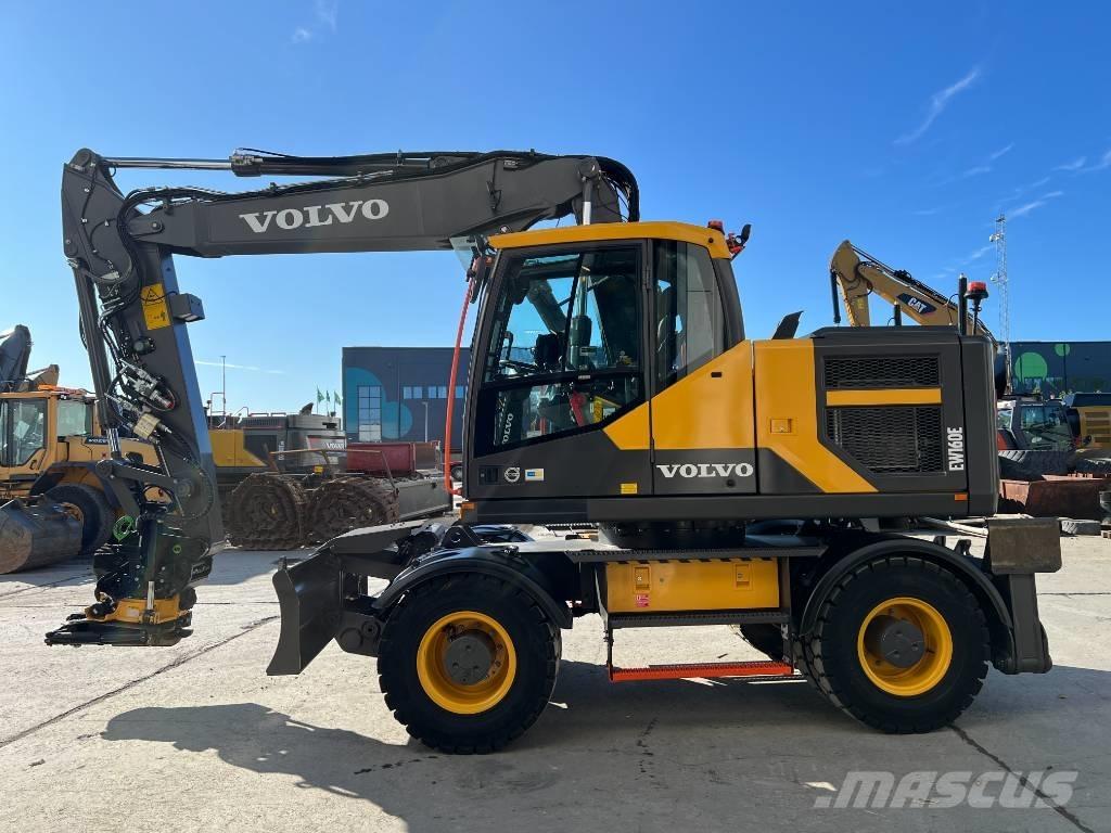 Volvo EW 160 E Pyöräkaivukoneet