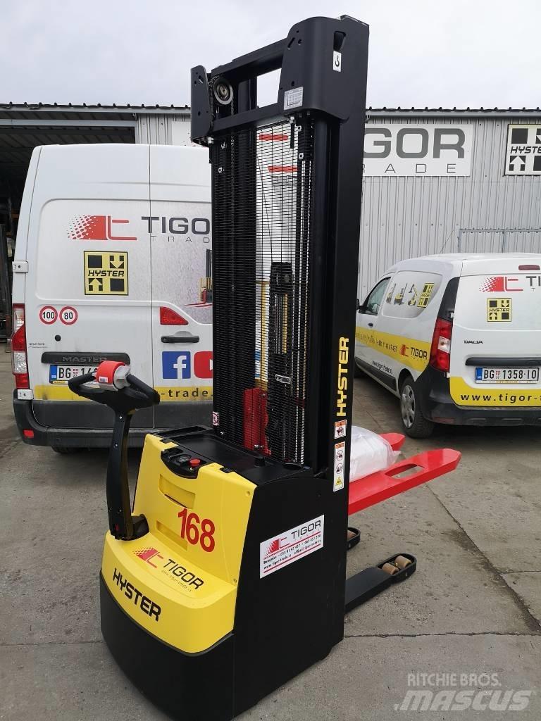 Hyster S1.6 Käyden ajettavat pinoamistrukit