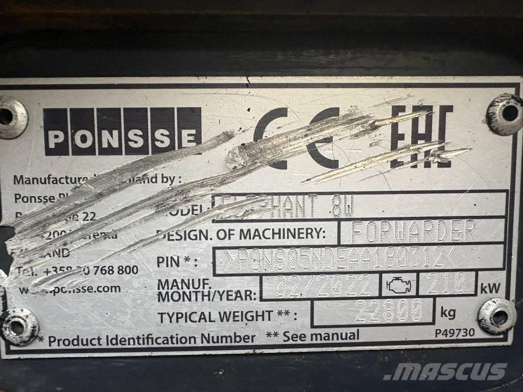 Ponsse Elephant Kuormatraktorit