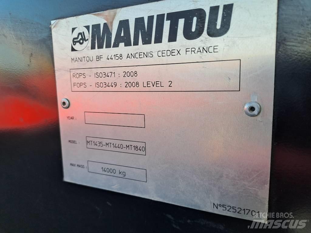 Manitou MT1440E Kurottajat