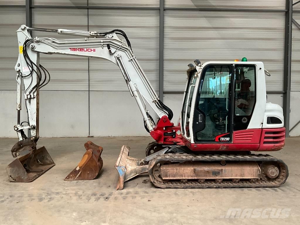 Takeuchi TB 290 Midikaivukoneet 7t - 12t