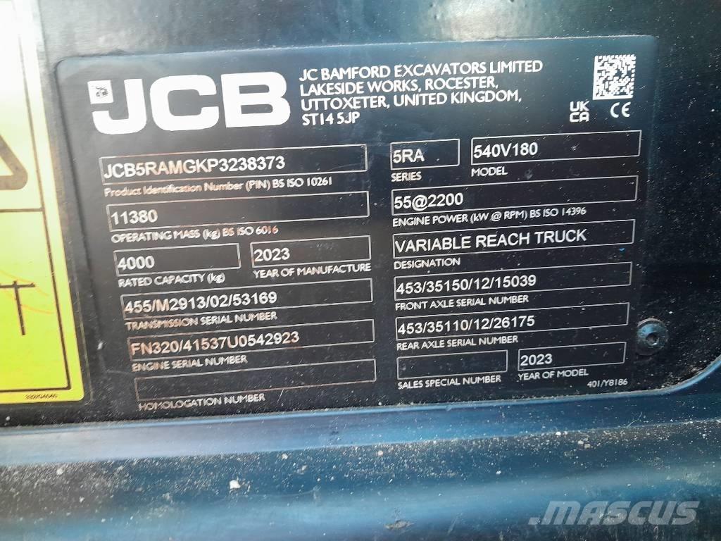JCB 540.180 Kurottajat