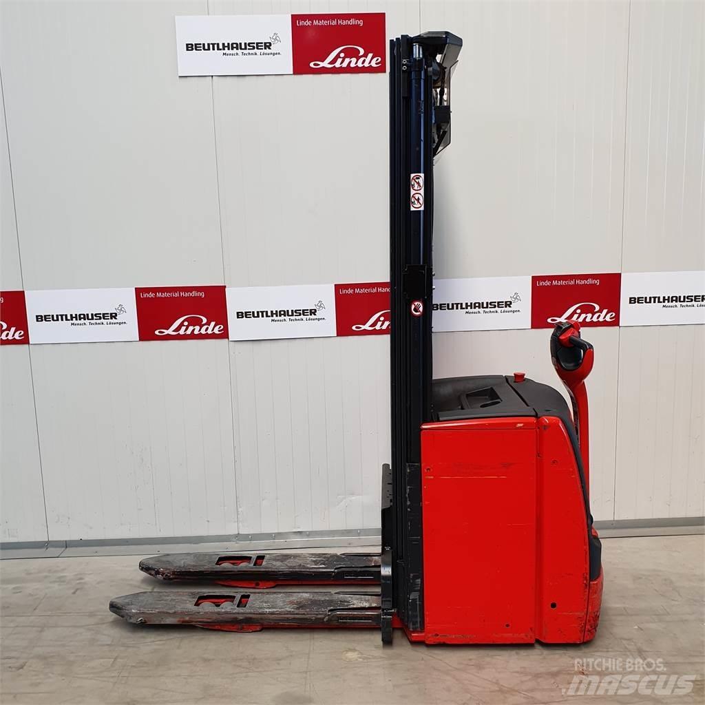 Linde L16i Käyden ajettavat pinoamistrukit
