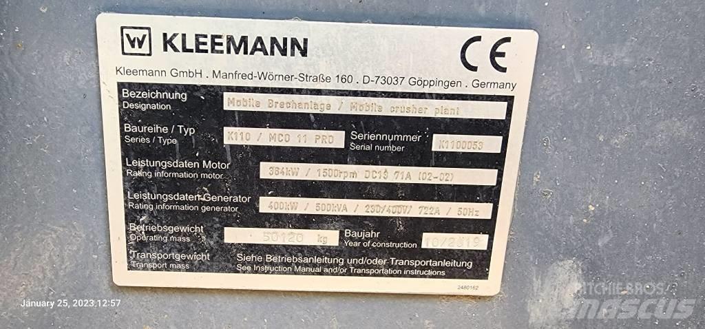 Kleemann MCO 11 PRO Murskaimet
