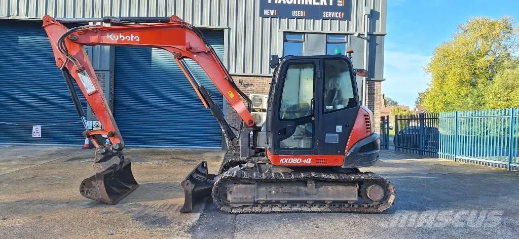 Kubota KX 080-4 Midikaivukoneet 7t - 12t