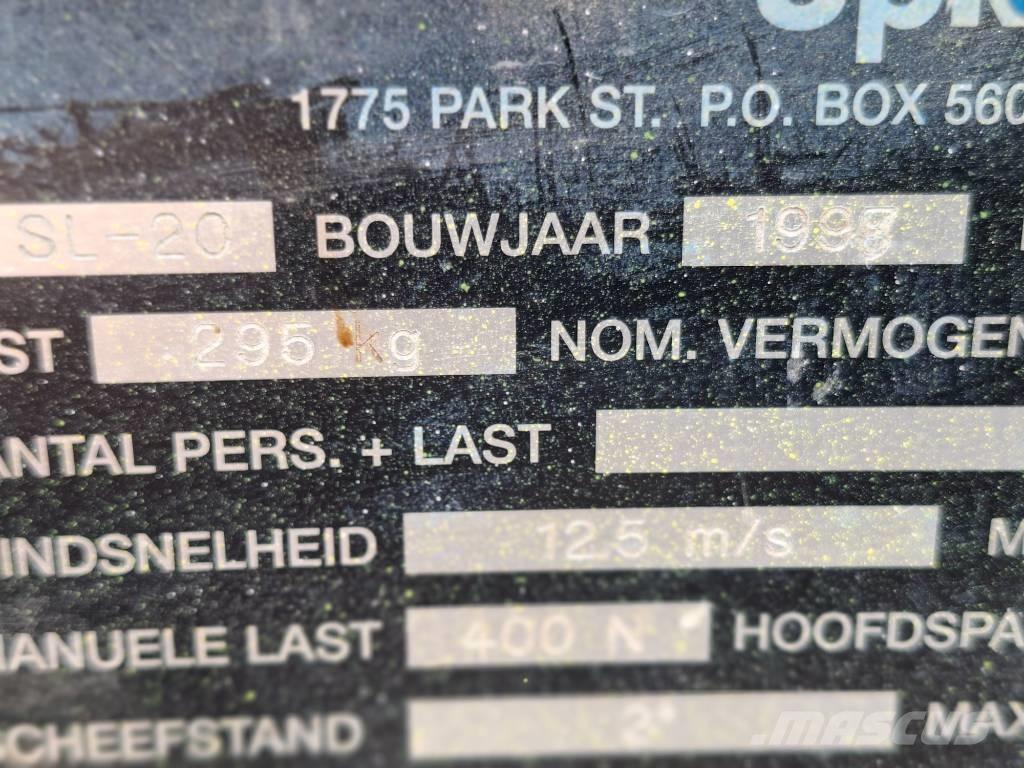 UpRight SL20 Saksilavat