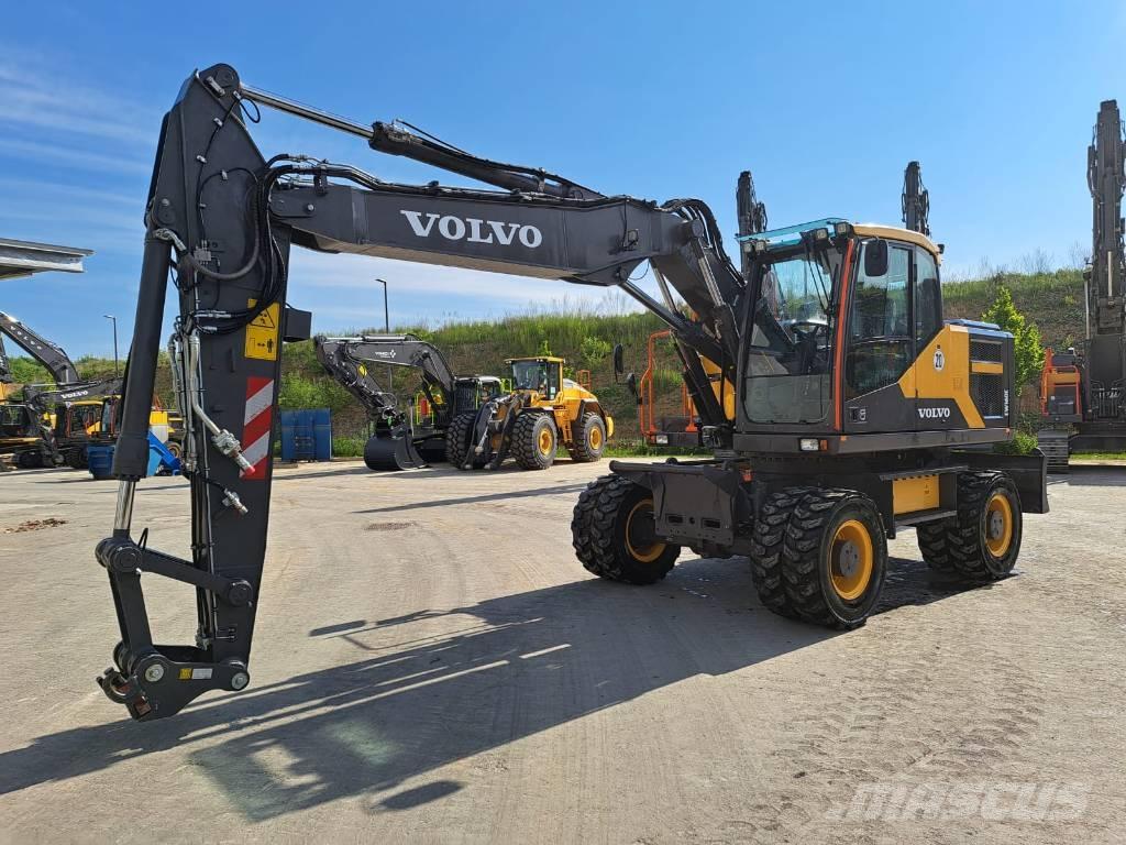 Volvo EW 160 E Pyöräkaivukoneet