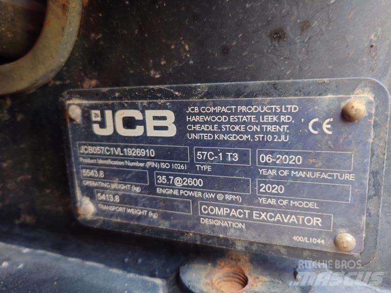 JCB 57 C-1 Minikaivukoneet < 7t