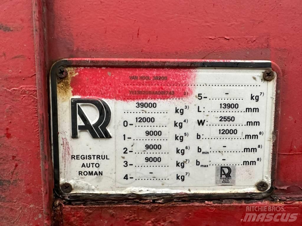Van Hool 3 Axle Puoliperävaunulavetit
