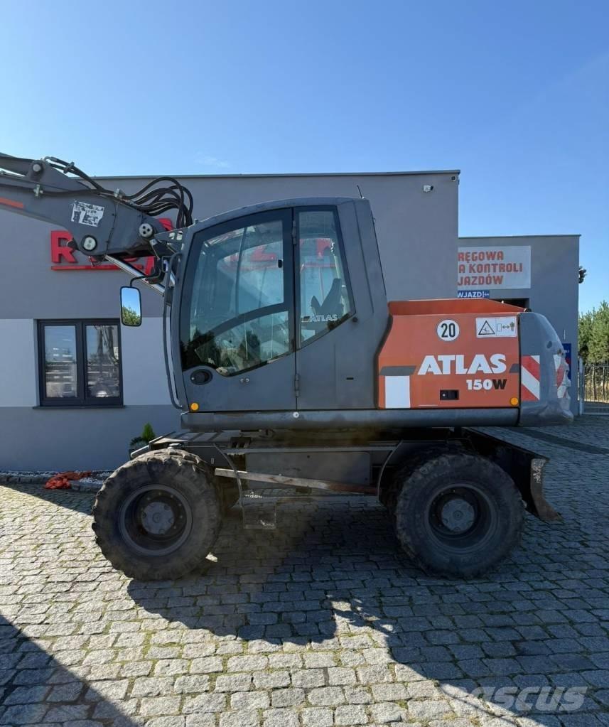 Atlas 150 W Pyöräkaivukoneet