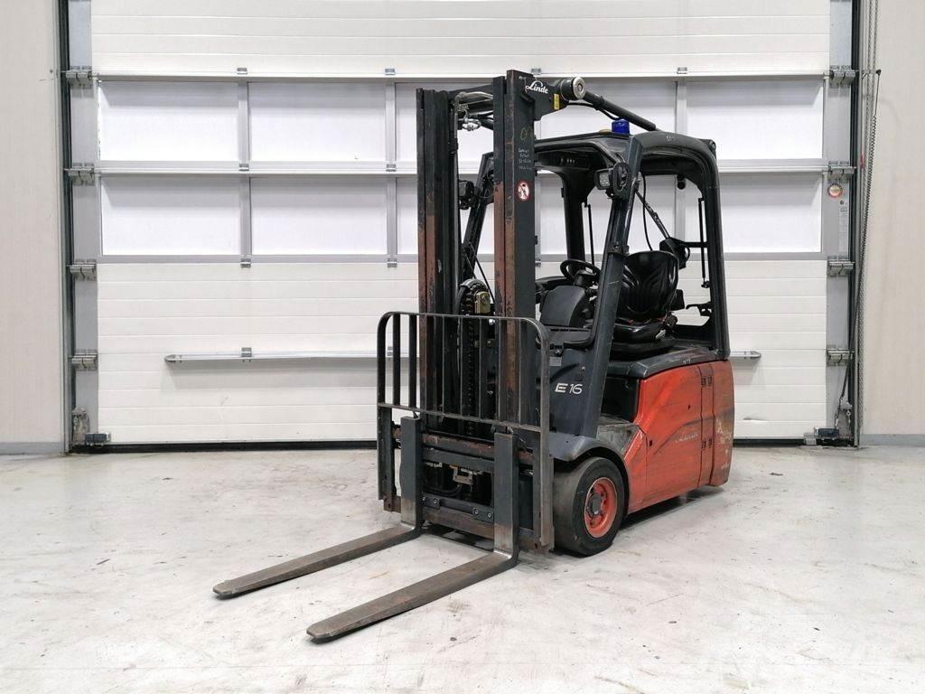 Linde E16C-01 Sähkötrukit