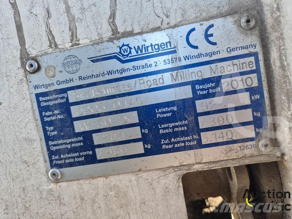 Wirtgen W50DC Kylmäasfalttikoneet