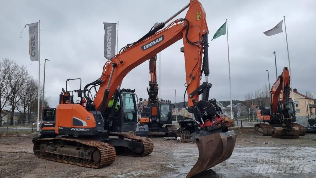 Doosan 235 LCR Telakaivukoneet