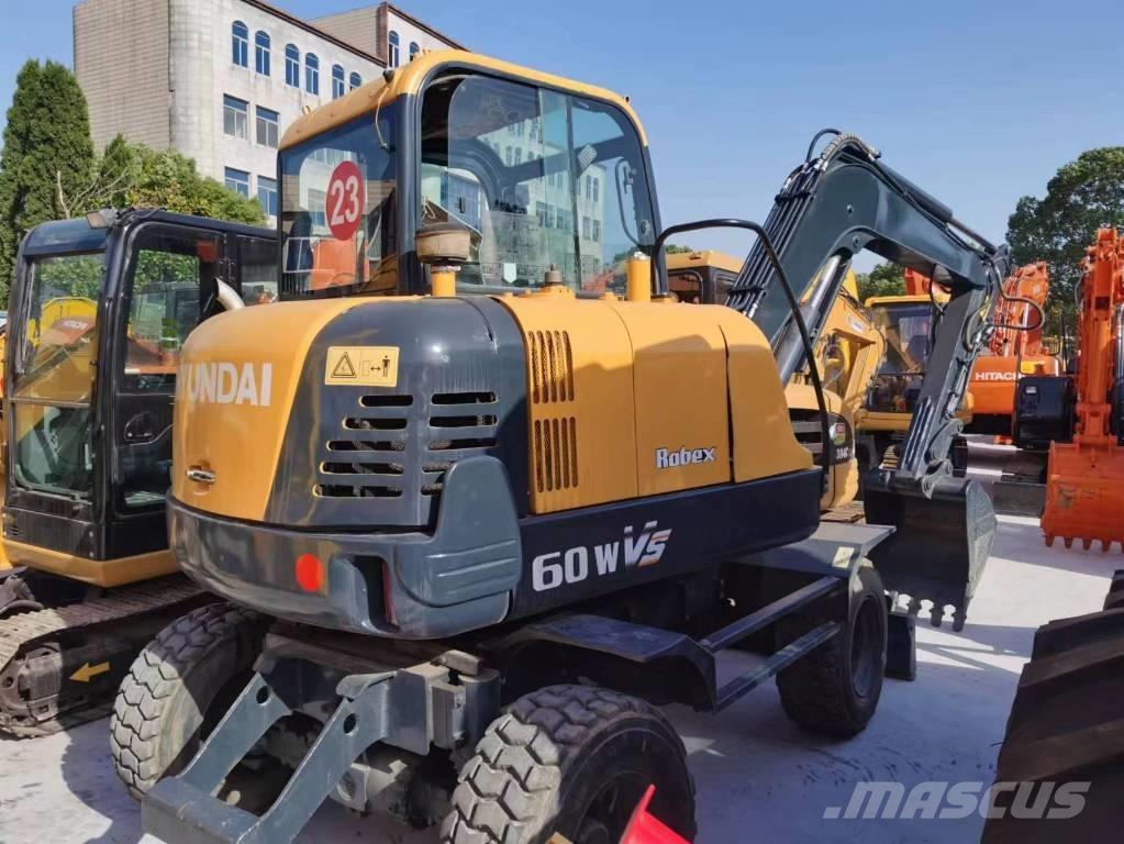 Hyundai Robex 60 W Pyöräkaivukoneet