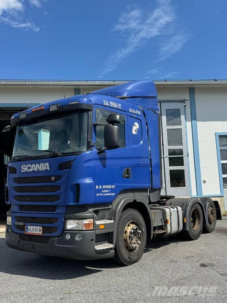 Scania R 420 Vetopöytäautot