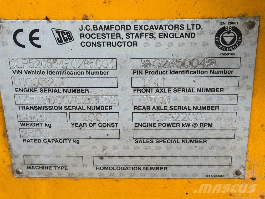 JCB 526 S Kurottajat