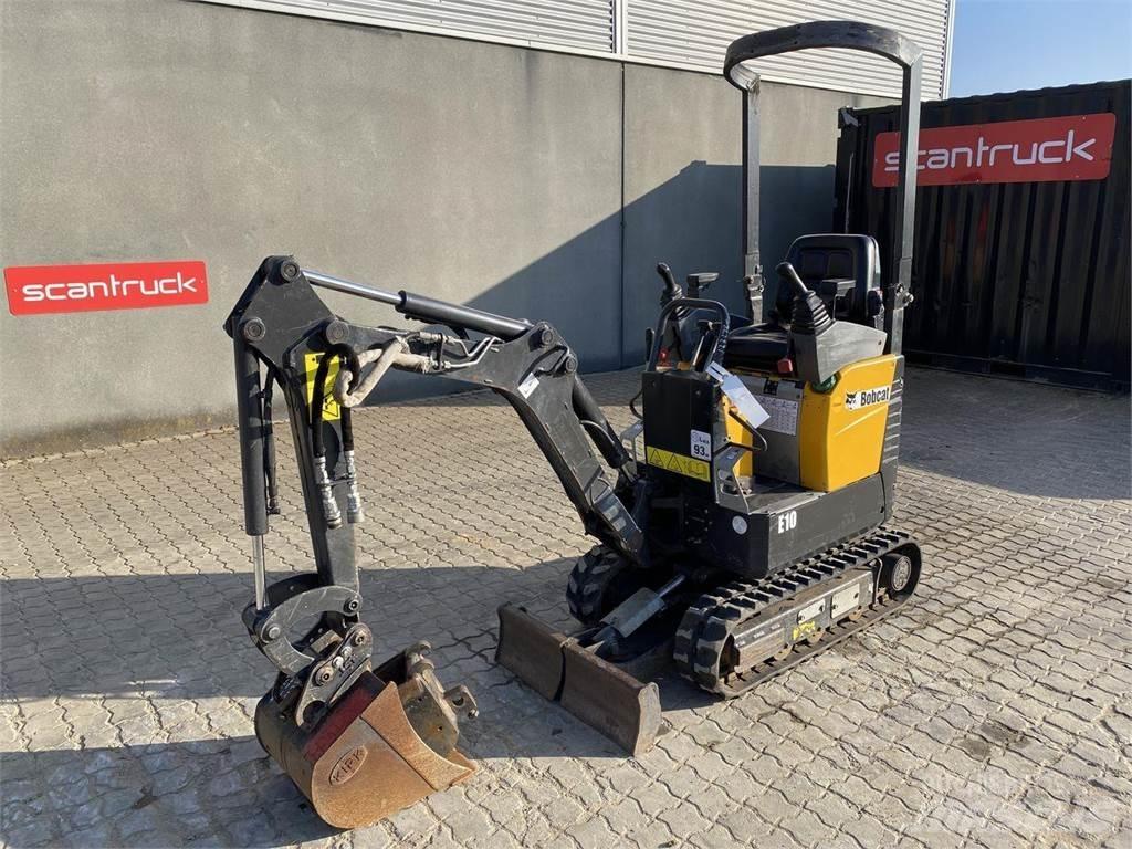 Bobcat E10 Pyöräkaivukoneet