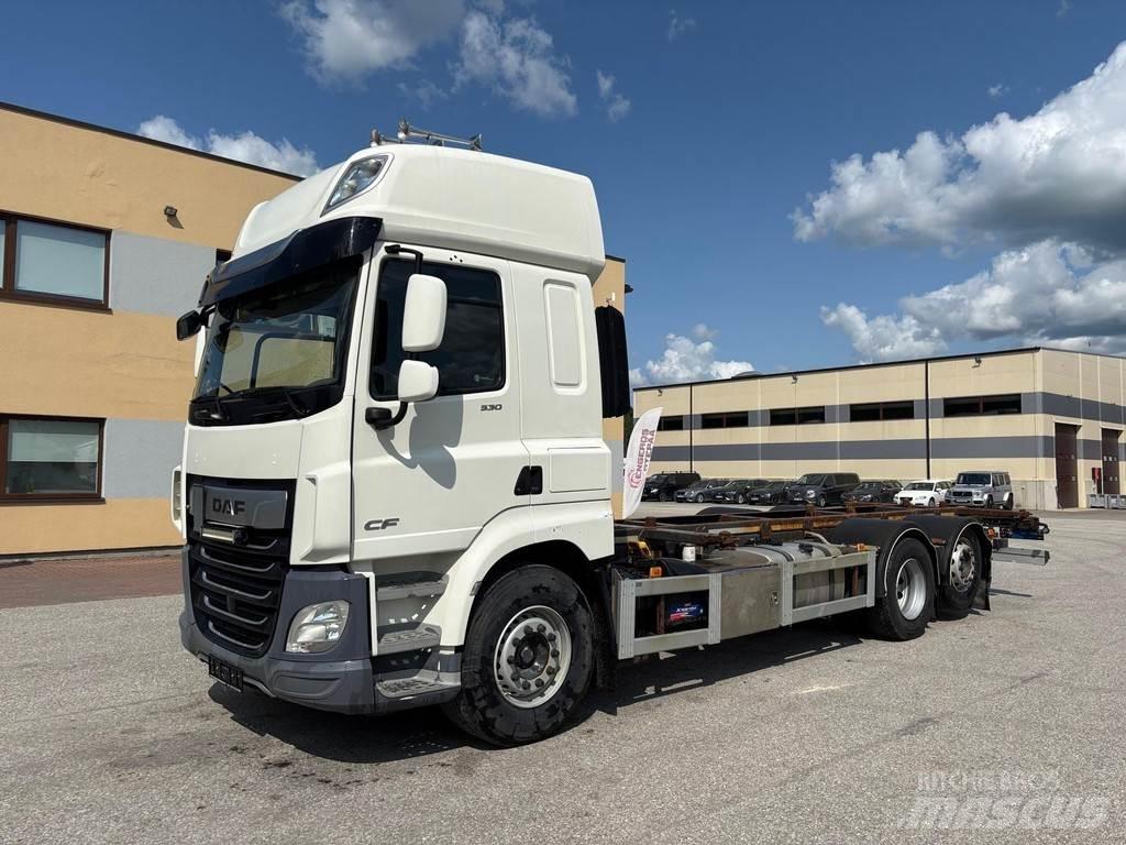 DAF CF 530 6x2 + BDF Kontti-/tasonostoautot