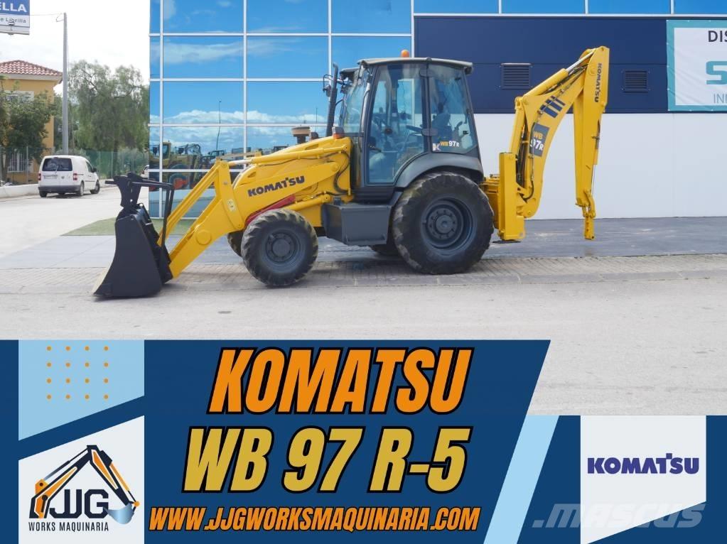 Komatsu WB 97 R Kaivurikuormaajat