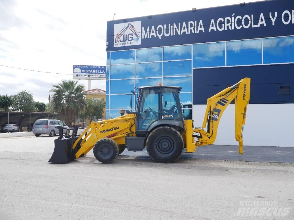 Komatsu WB 97 R Kaivurikuormaajat