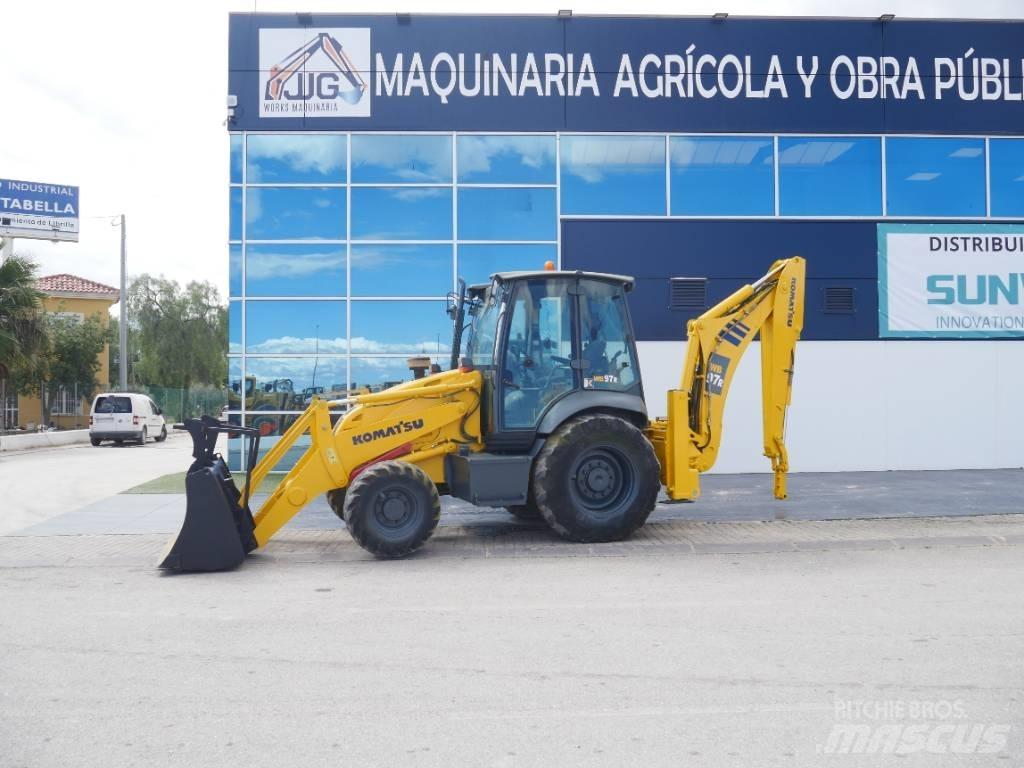 Komatsu WB 97 R Kaivurikuormaajat
