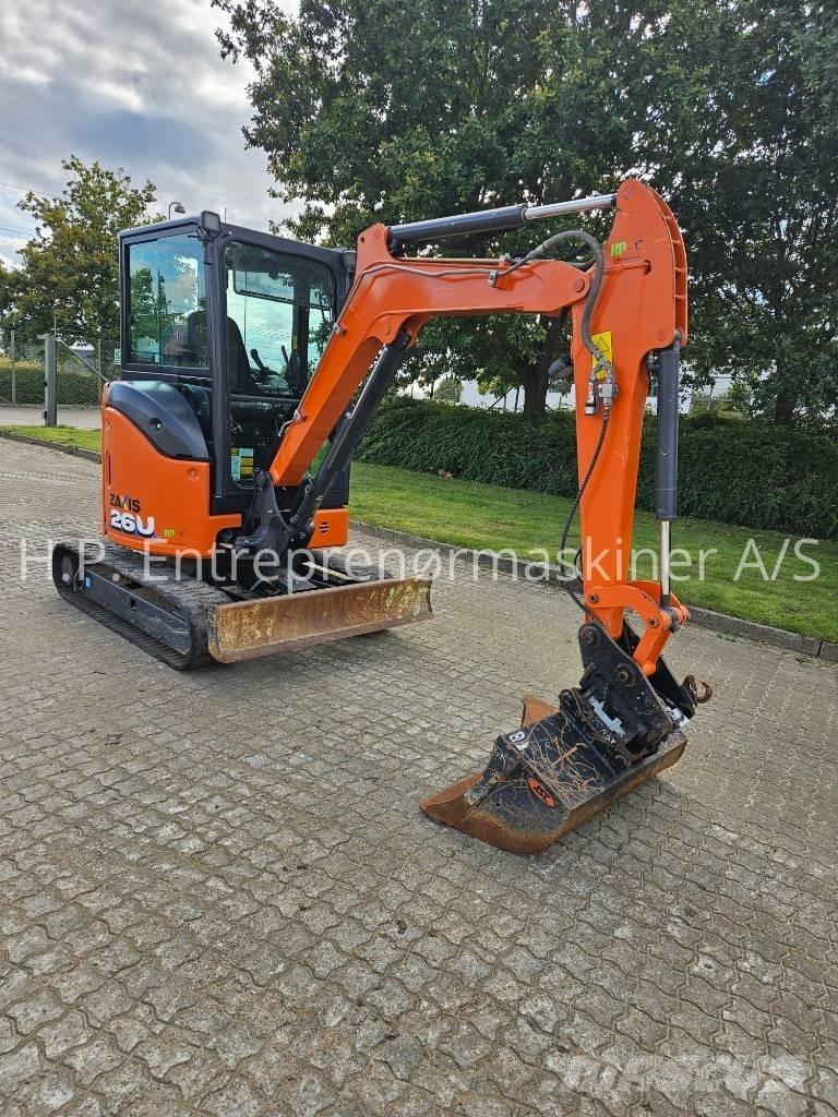 Hitachi ZX 26 U-6 CR Minikaivukoneet < 7t
