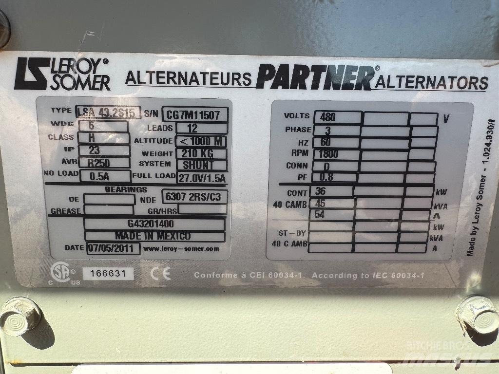 Atlas Copco QAS 45 Dieselgeneraattorit