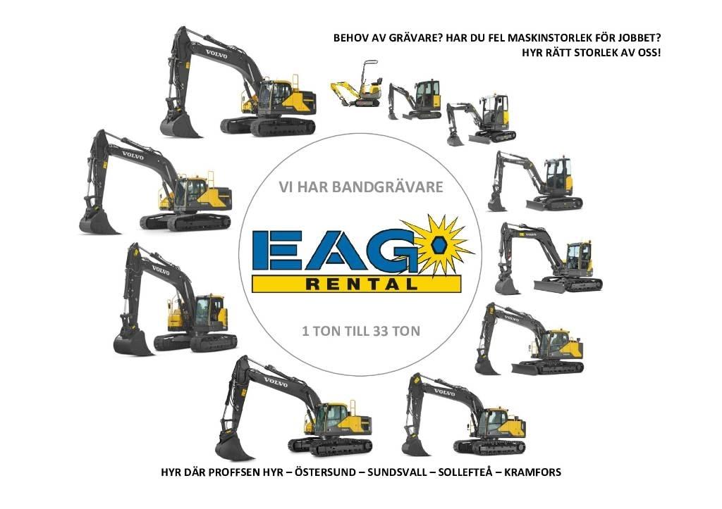Volvo EC250EL Telakaivukoneet