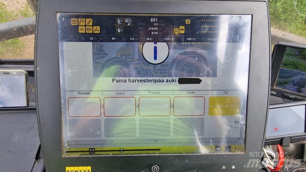 Ponsse SCORPION 8W Harvesterit