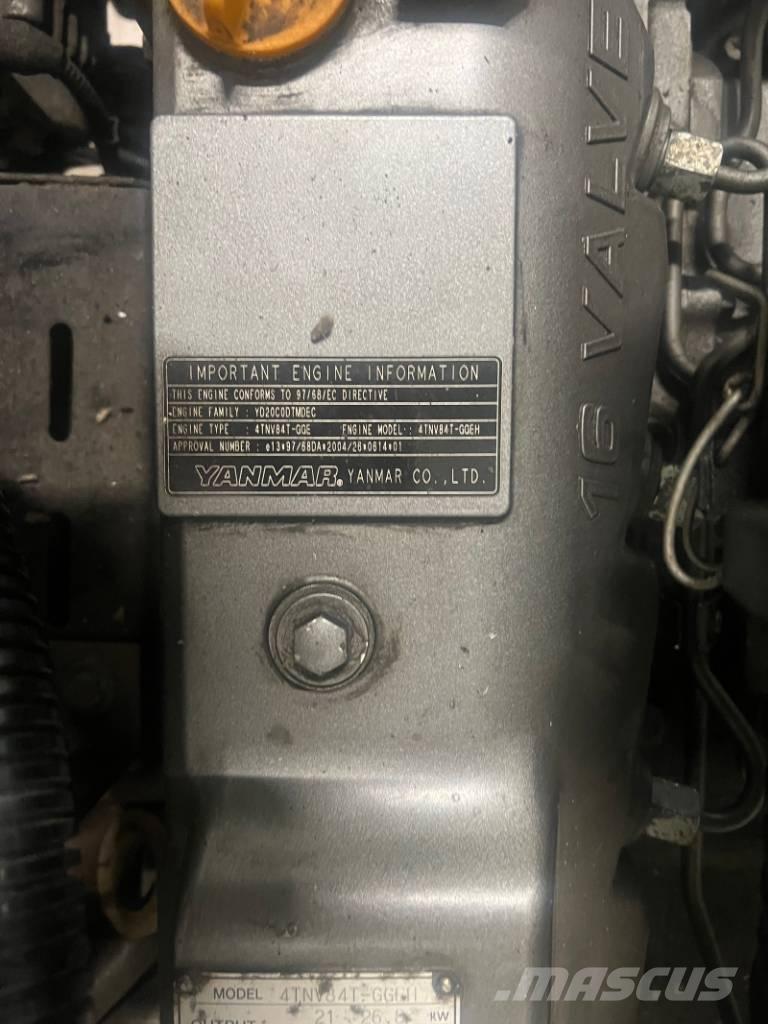 Yanmar 4TNV84T-GGEH Minikaivukoneet < 7t
