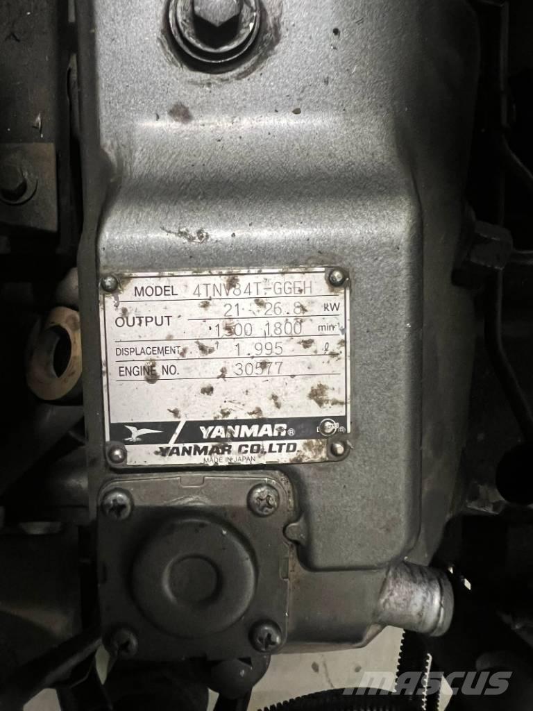 Yanmar 4TNV84T-GGEH Minikaivukoneet < 7t