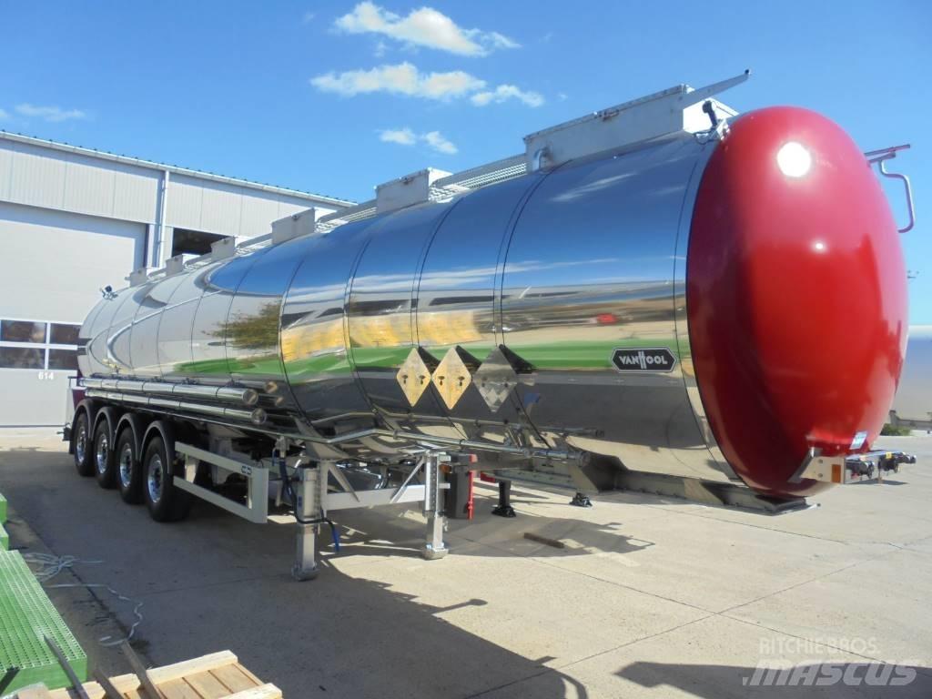 Van Hool 45000 liter Säiliöpuoliperävaunut