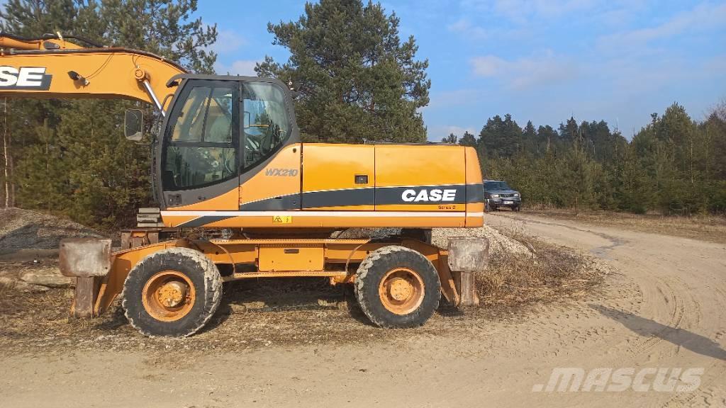 CASE WX 210 Pyöräkaivukoneet