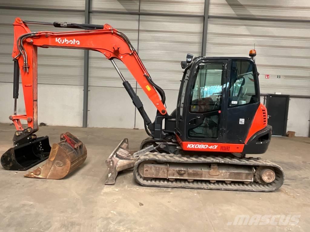 Kubota KX 080-4 A Midikaivukoneet 7t - 12t