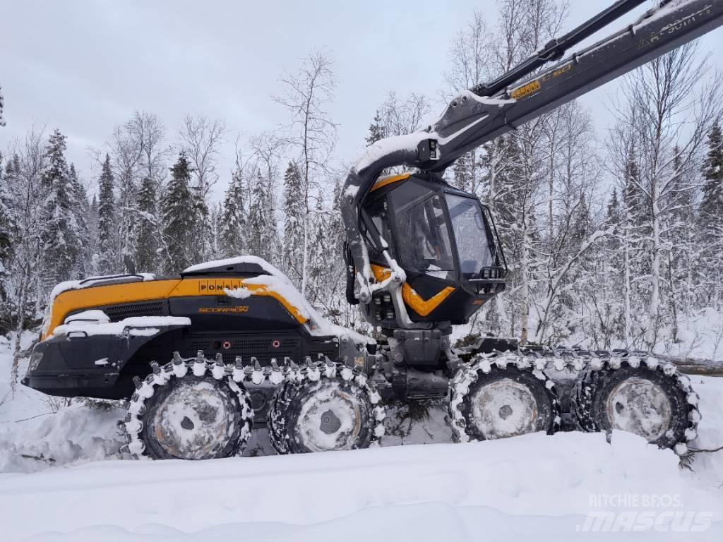 Ponsse Scorpion King Harvesterit
