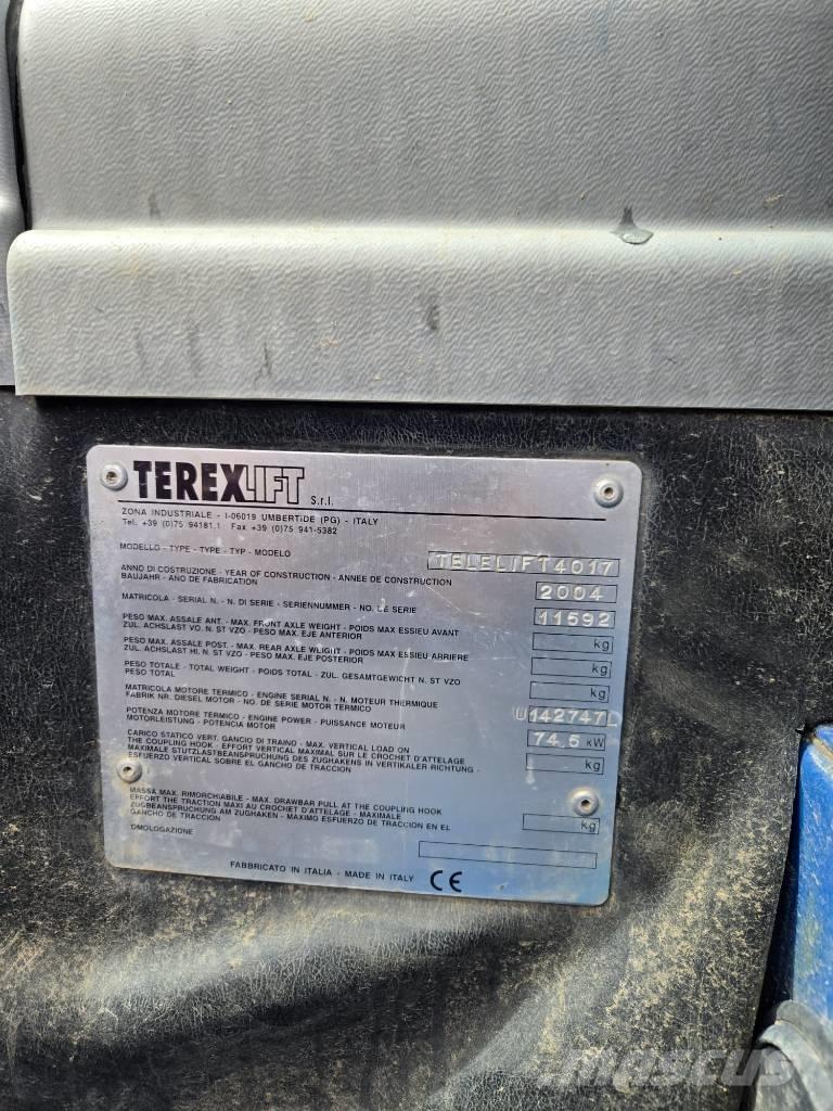 Terex Telelift 4017 Kurottajat