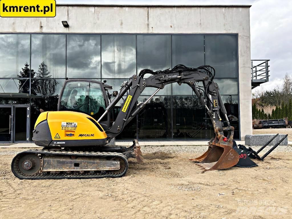 Mecalac 8 M CR Midikaivukoneet 7t - 12t