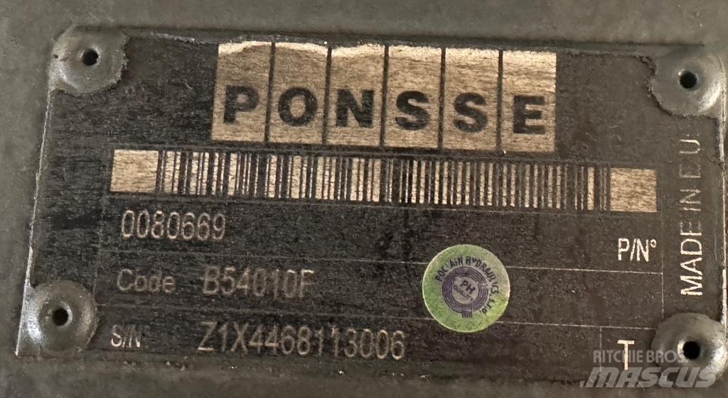 Ponsse Bear C6 Kran Hydrauliikka