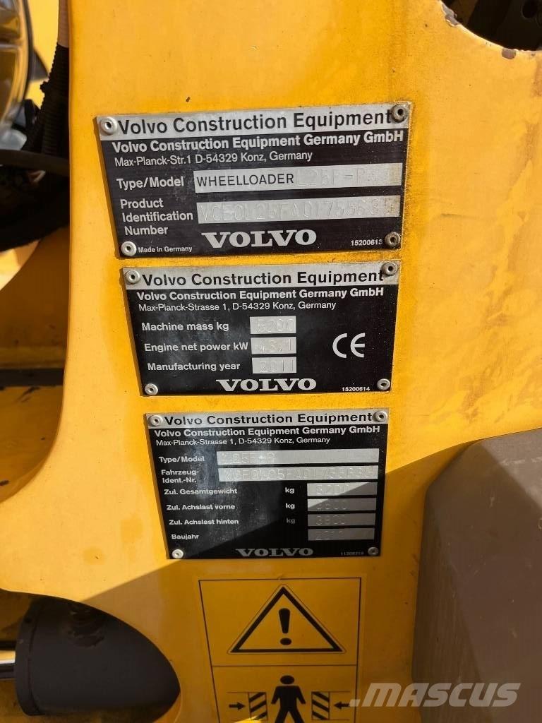 Volvo L 25 F Pyöräkuormaajat