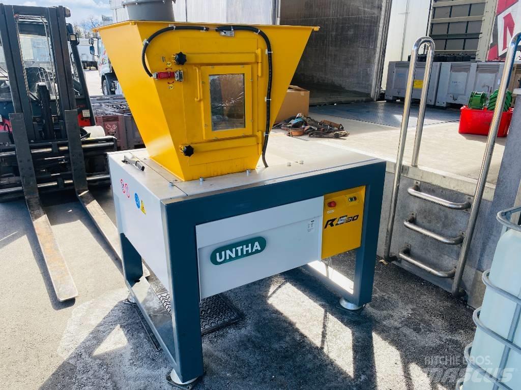 Untha RS30 SHREDDER Jätteen silppurit