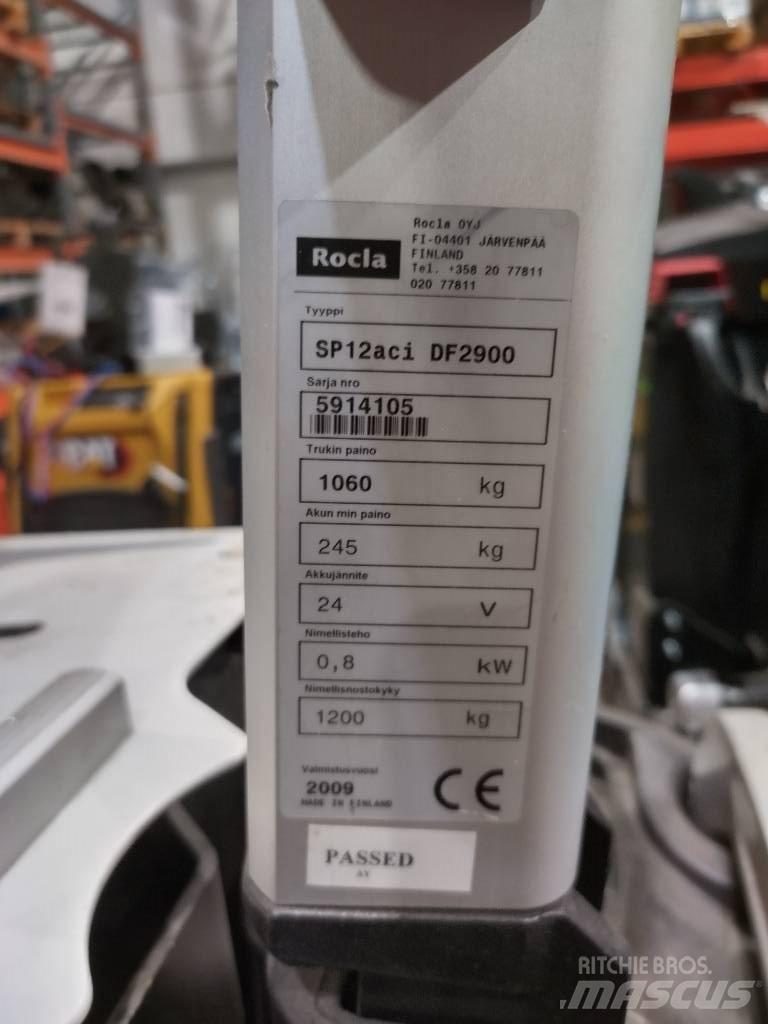 Rocla SP12ACI DF2900 Ajettavat pinoamisvaunut