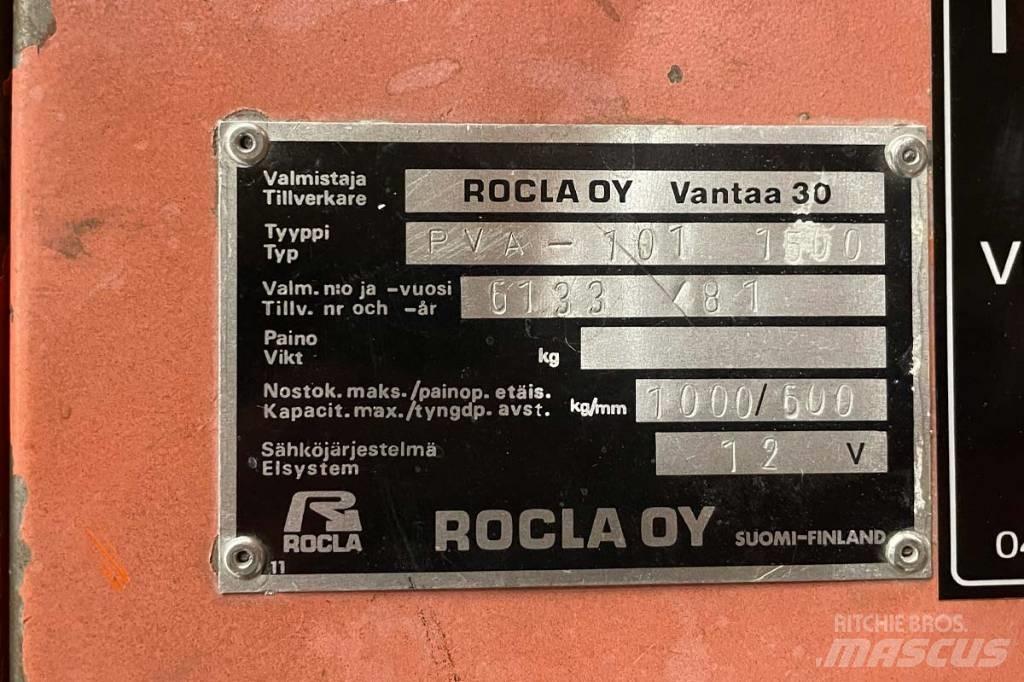 Rocla PVA-101 Käyden ajettavat pinoamistrukit