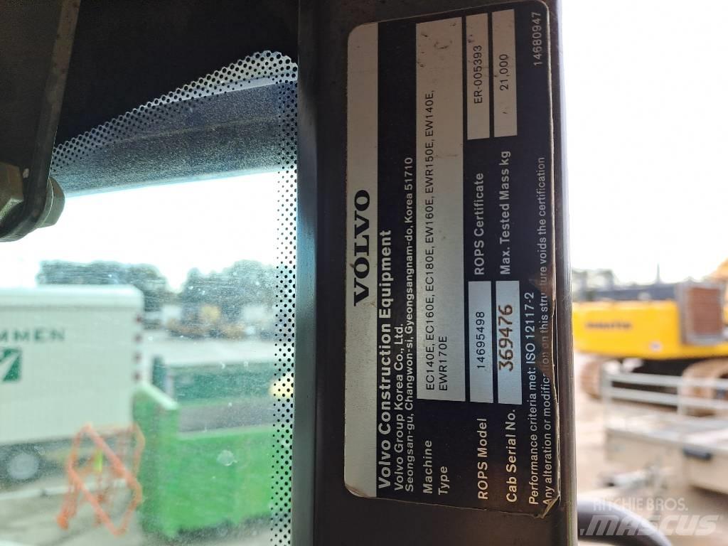 Volvo EC140EL Telakaivukoneet